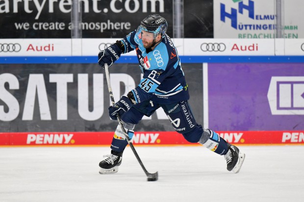 Volle Kraft voraus: Ben Marshall und die Panther spielen morgen in heimischer Halle das Topspiel gegen München.
Foto: Johannes Traub/JT-Presse.de