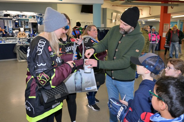 Beim Heimspiel gegen Augsburg findet die Audi ERC Charity Challenge zu Gunsten des Ingolstädter Frauenhauses statt.
Foto: Johannes Traub/JT-Presse.de