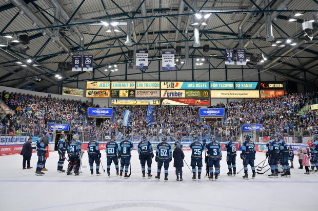 Gemeinsam in die Playoffs! Ab Sonntag Heimspiel-Tickets sichern.
Foto: Johannes Traub/JT-Presse.de