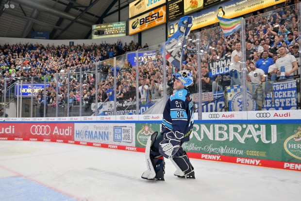 Große Freude im Panther-Lager: Michael Garteig hat seinen Vertrag vorzeitig verlängert.
Foto: Johannes Traub/JT-Presse.de