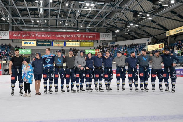 Auch im Heimspiel gegen Frankfurt werden die Panther zusammenrücken und brauchen Unterstützung von den Rängen.
Foto: Johannes Traub/JT-Presse.de