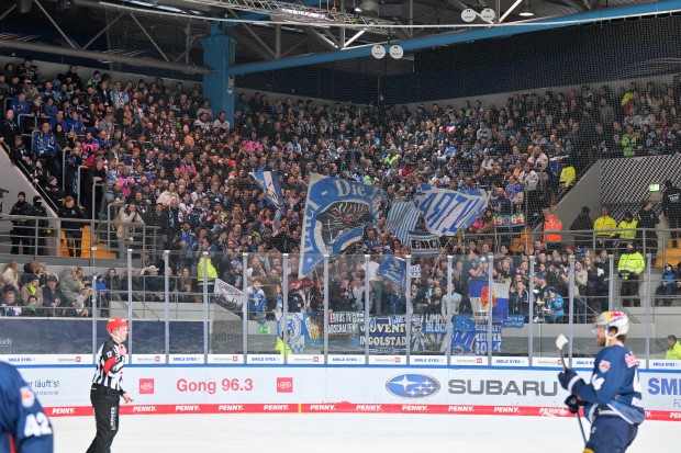 Resttickets für den Gästeblock in Spiel eins ab 16 Uhr erhältlich.
Foto: Johannes Traub/JT-Presse.de