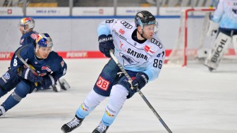 Daniel Pietta läuft auch in den kommenden beiden Jahren für die Panther auf.
Foto: Johannes Traub/JT-Presse.de