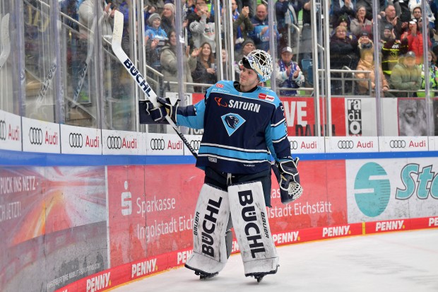 Erleben Sie die Panther um Goalie Michael Garteig in den Playoffs live im Stadion. Tickets jetzt auch im Westpark Ingolstadt erhältlich!
Foto: Jophannes Traub/JT-Presse.de