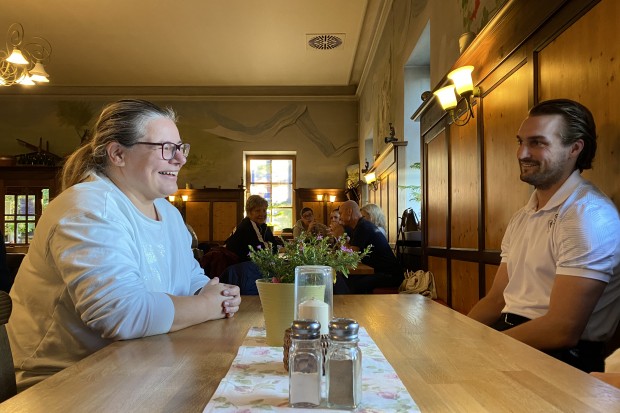Gemeinsamer Biergartenbesuch von Team Jobke.