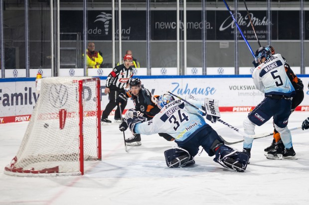 Das erste Gegentor im zweiten Drittel fiel aus dem Nichts und brachte die Grizzlys zurück ins Spiel.
Foto: City-Press