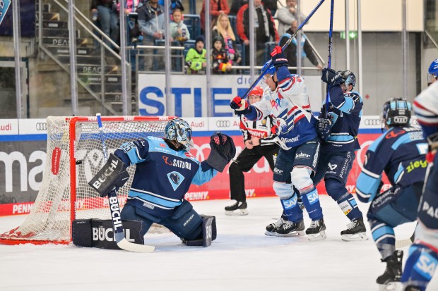 Mannheim war am Ende die abgezocktere Mannschaft und verwertete die Chancen eiskalt.
Foto: Johannes Traub/JT-Presse.de