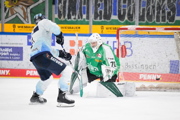 Frederik Storm war mit seinem Ausgleichstor und zwei Shootout-Treffern der Matchwinner.
Foto: DEL-Photosharing