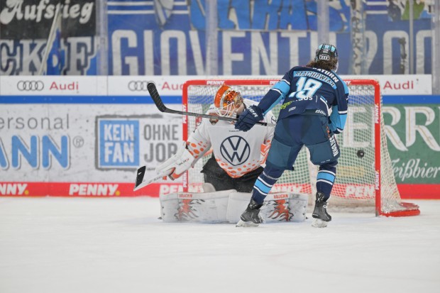 Der Siegtreffer gelang Wojciech Stachowiak im Penaltyschießen.
Foto: Johannes Traub/JT-Presse.de