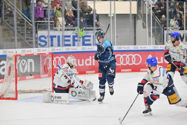 Der zweite Ingolstädter Treffer war laut Trainer Mark French der Wendepunkt.
Foto: Johannes Traub/JT-Presse.de