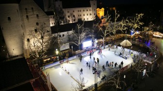 Im Winter-Wunderland am Paradeplatz sind auch die Panther wieder vor Ort.
Foto: IN-City