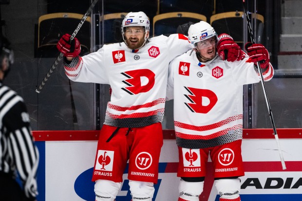 Eines der Top-Teams in Tschechien. Hauptrundensieger Dynamo Pardubice.
Foto: Simon Eliasson