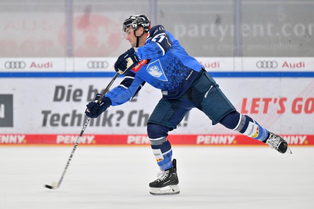 Wayne Simpson bestreitet morgen sein 200. Spiel für den ERC.
Foto: Johannes Traub/JT-Presse.de