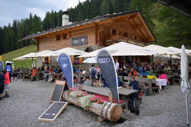 Die Latscher Alm bot die passende Kulisse für das Audi Almerlebnis.