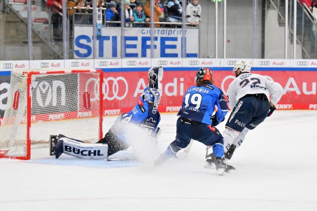 Die Panther sind heute gegen Mannheim voll gefordert.
Foto: Johannes Traub/JT-Presse.de