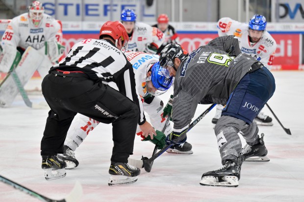Am Freitagabend stehen sich die Erzrivalen Ingolstadt und Augsburg gegenüber.
Foto: Johannes Traub/JT-Presse.de