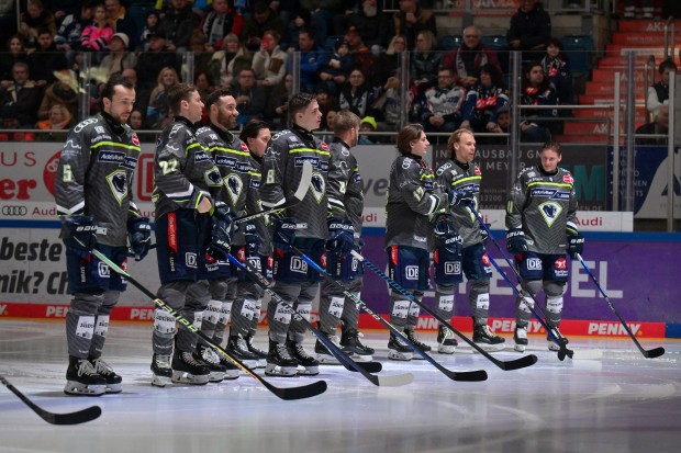 Die Panther starten mit dem Heimspiel gegen Mannheim in die Jubiläumswoche.
Foto: Johannes Traub/JT-Presse.de