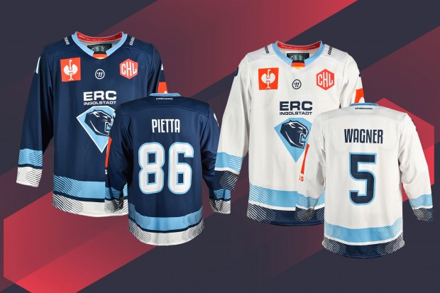 In diesen Trikots bestreiten die Panther die CHL-Saison.
