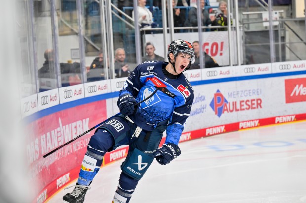 Philipp Krauß erzielte den ersten Doppelpack seiner DEL-Karriere.
Foto: Johannes Traub/JT-Presse.de