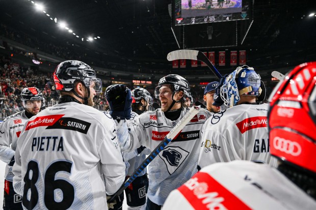 Was für eine Energieleistung! Der ERC zieht ins Viertelfinale ein.
Foto: DEL-Photosharing