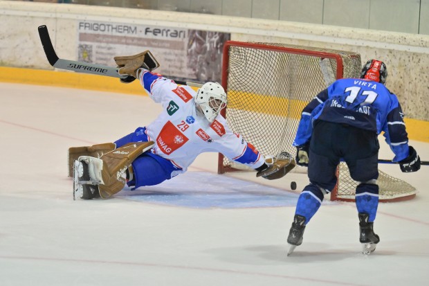 Traf gegen Innsbruck dreimal: Neuzugang Patrik Virta.
Foto: Johannes Traub/JT-Presse.de