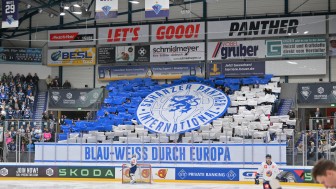 Die blau-weiße Reise durch den EUROPAPOKAL geht auch im Achtelfinale weiter.
Foto: Johannes Traub/JT-Presse.de