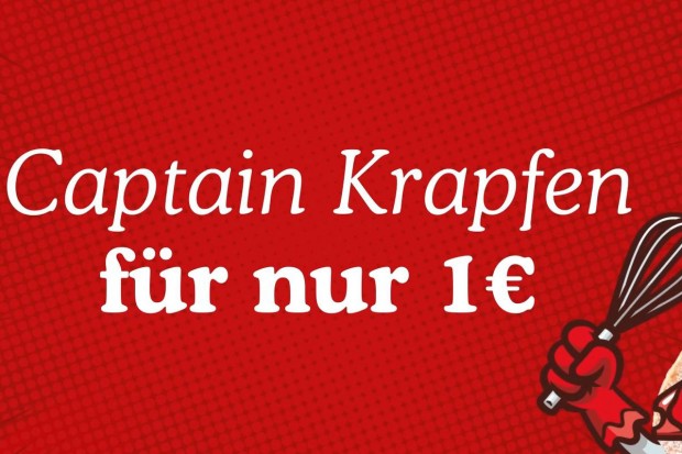 Für einen Euro, der Goals for Kids zugute kommt, gibt es morgen Krapfen vom Backhaus Hackner.