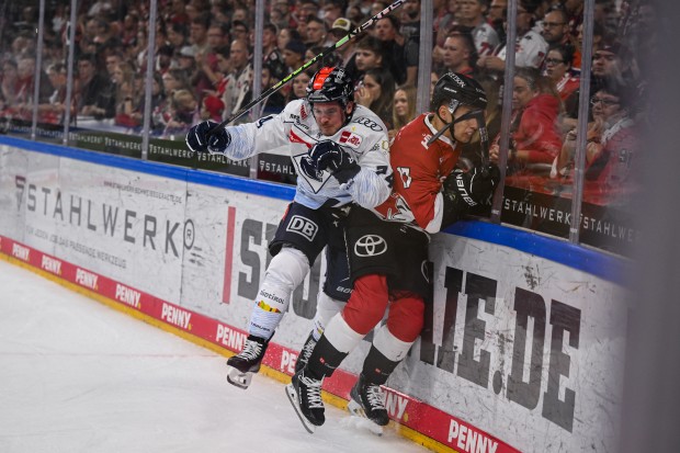 Travis St. Denis und die Panther müssen in Köln voll dagegenhalten.
Foto: DEL-Photosharing