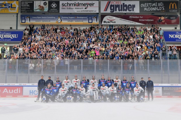 Am 4. August haben alle Dauerkartenbesitzer die Chance, das ERC-Team erstmals zu sehen.
Foto: Johannes Traub/JT-Presse.de