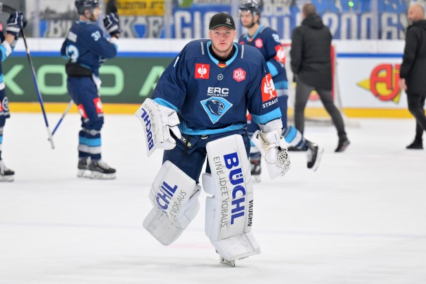Nico Pertuch ist Teil des Goalie-Trios der deutschen U20-Nationalmannschaft.
Foto: Johannes Traub/JT-Presse.de