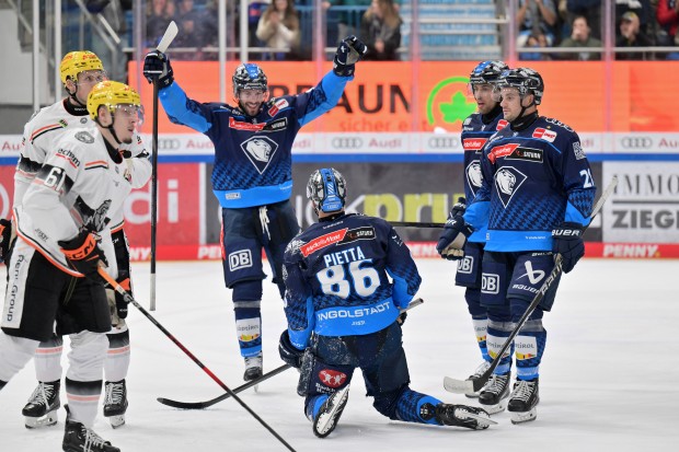 Die Panther wollen auch das zweite Heimspiel der Saison gegen Frankfurt gewinnen.
Foto: Johannes Traub/JT-Presse.de