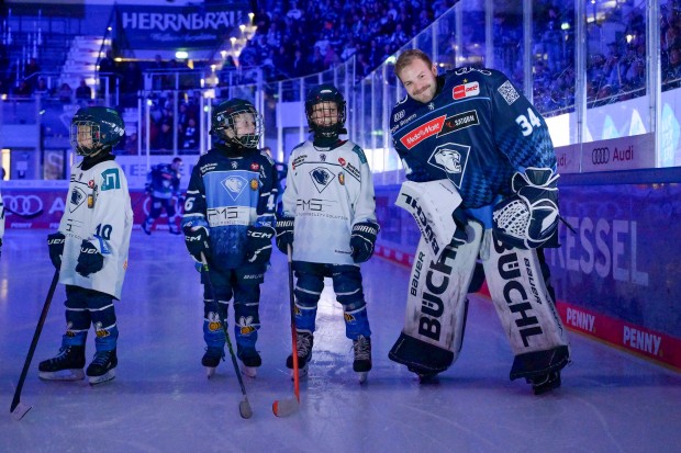 Michael Garteig und die Panther freuen sich auf das nächste Heimspiel am Sonntag.
Foto: Johannes Traub/JT-Presse.de