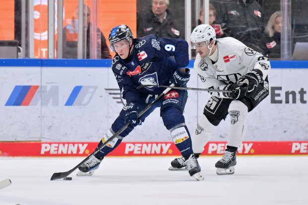 Myles Powell und der ERC setzten sich vor gut drei Wochen zuhause mit 5:1 gegen Wolfsburg durch.
Foto: Johannes Traub/JT-Presse.de