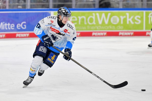 Die Panther mit Noah Dunham treten am Sonntag in Frankfurt an.
Foto: Johannes Traub/JT-Presse.de