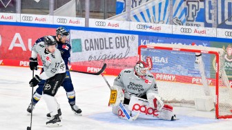 Können die Panther auch ihr zweites Heimspiel im Halbfinale gewinnen?
Foto: Johannes Traub/JT-Presse.de Können die Panther auch ihr zweites Heimspiel im Halbfinale gewinnen?
Foto: Johannes Traub/JT-Presse.de