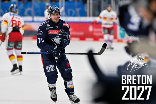 Die Panther können bis 2027 auf Alex Breton bauen.
Foto: Johannes Traub/JT-Presse.de