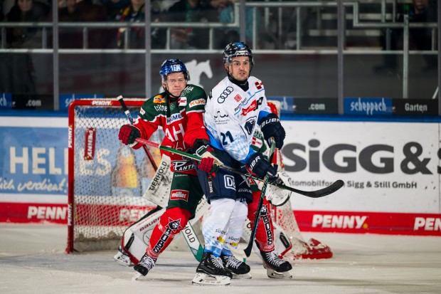 Intensives Derby: Der ERC trifft auf Augsburg.
Foto: Coty-Press