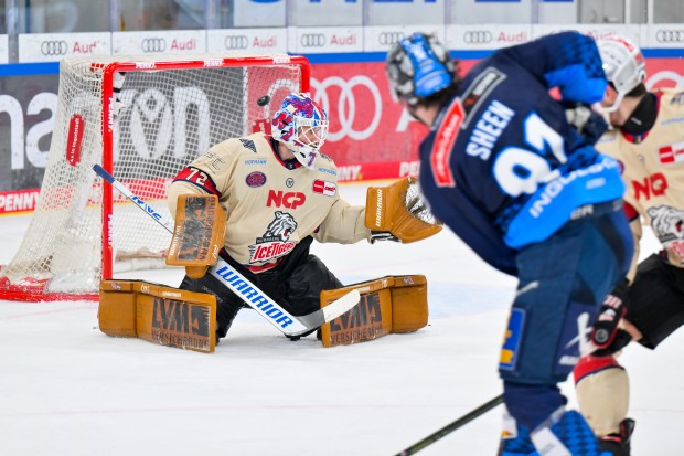 Riley Sheen traf zum 3:0.
Foto: DEL-Photosharing/Johannes Traub/JT-Presse.de