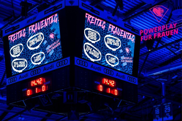 Heimspiel unter dem Motto "Powerplay für Frauen".
Foto: City-Press