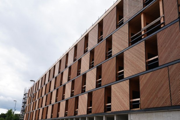 Das neue Parkhaus steht ab sofort zur Verfügung.
Foto: IFG