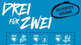 Drei Heimspiele sehen, nur zwei bezahlen. Drei Heimspiele sehen, nur zwei bezahlen.