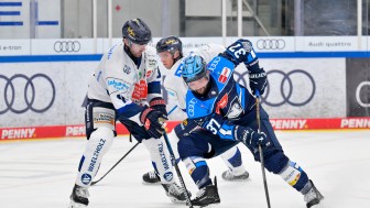 Riley Barber und die Panther wollen sich gegen Iserlohn durchsetzen.
Foto: Johannes Traub/JT-Presse.de Riley Barber und die Panther wollen sich gegen Iserlohn durchsetzen.
Foto: Johannes Traub/JT-Presse.de