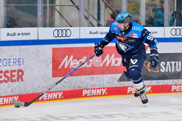 Peter Abbandonato und die Panther sind am Dienstag in der SATURN-Arena im Einsatz.
Foto: Johannes Traub/JT-Presse.de