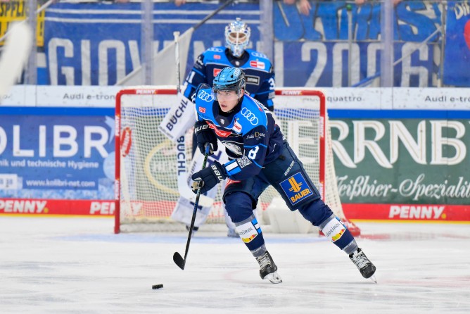 Philipp Krauß fehlt den Panthern in den kommenden beiden DEL-Spielen.
Foto: Johannes Traub/JT-Presse.de