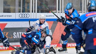 Morgan Ellis und der ERC empfangen am Sonntag Mannheim.
Foto: Johannes Traub/JT-Presse.de