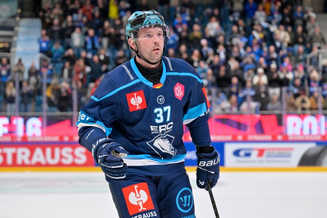 Riley Barber ist als einer von fünf Spielern für den MVP-Award nominiert.
Foto: Johannes Traub/JT-Presse.de