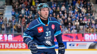 Riley Barber ist als einer von fünf Spielern für den MVP-Award nominiert.
Foto: Johannes Traub/JT-Presse.de