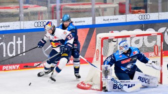 Sam Ruopp im Zweikampf mit Münchens Veit Oswald.
Foto: Johannes Traub/JT-Presse.de Sam Ruopp im Zweikampf mit Münchens Veit Oswald.
Foto: Johannes Traub/JT-Presse.de