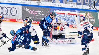Der ERC will morgen zuhause den zweiten Sieg im Playoff-Viertelfinale gegen München erzwingen.
Foto: Johannes Traub/JT-Presse.de Der ERC will morgen zuhause den zweiten Sieg im Playoff-Viertelfinale gegen München erzwingen.
Foto: Johannes Traub/JT-Presse.de
