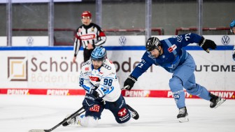 Der ERC konnte sich in Wolfsburg nicht durchsetzen.
Foto: City-Press Der ERC konnte sich in Wolfsburg nicht durchsetzen.
Foto: City-Press